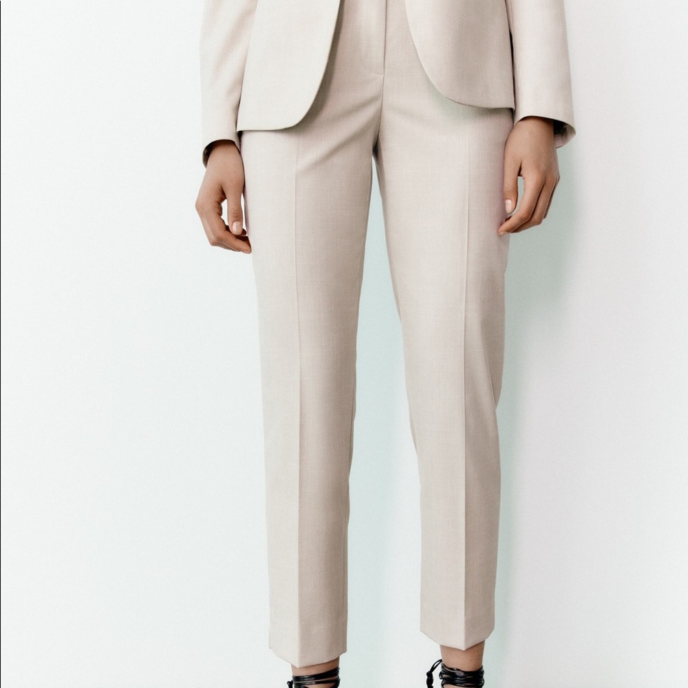 Zara cropped ankle pants